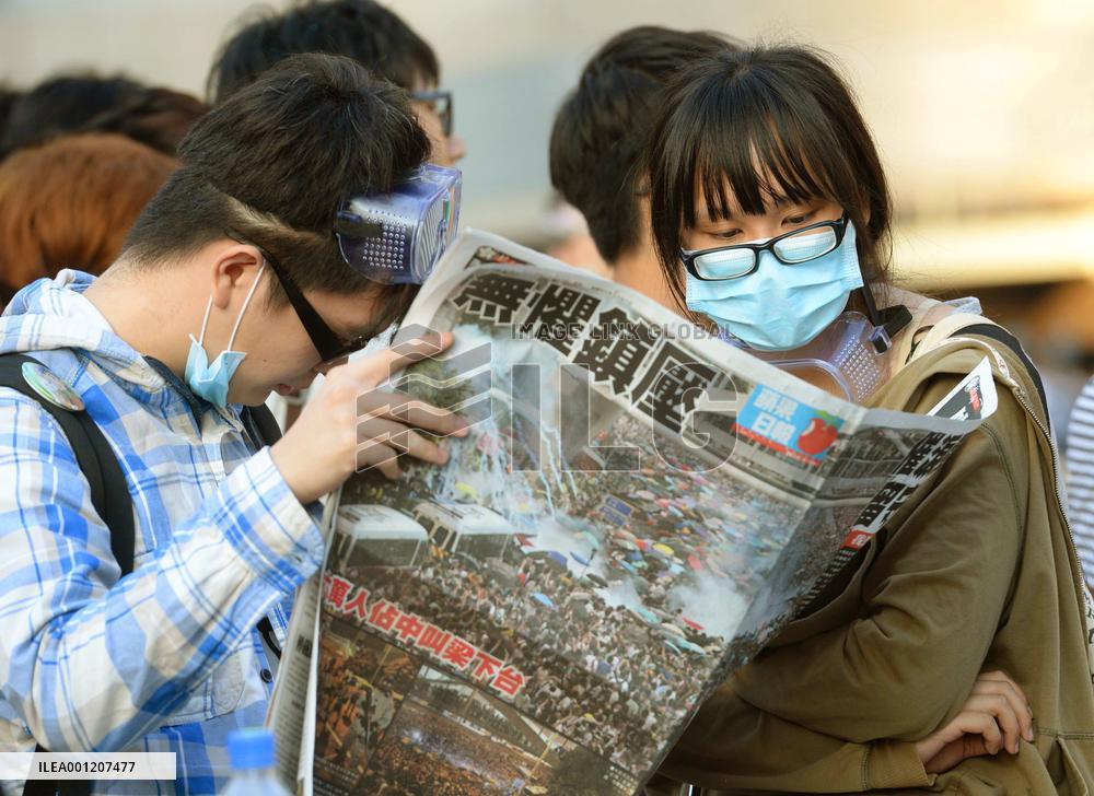 H.K. prodemocracy protests