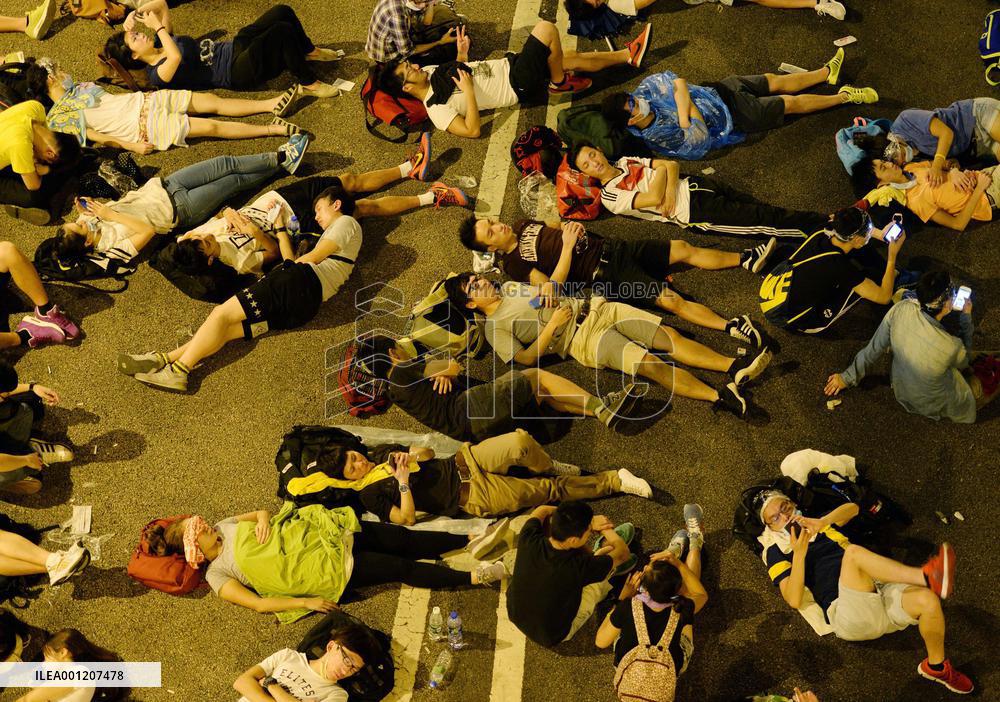 H.K. prodemocracy protests