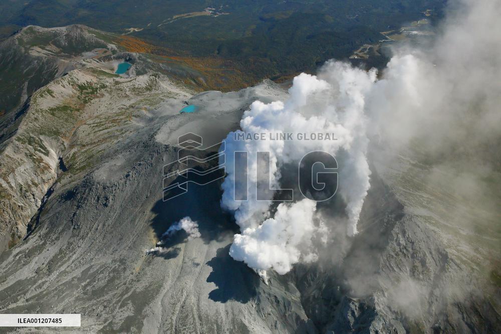 Mt. Ontake eruption