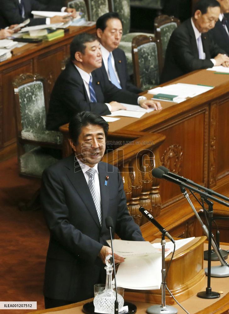Abe eyes rural areas, women for growth