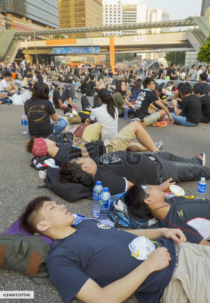 H.K. prodemocracy protests