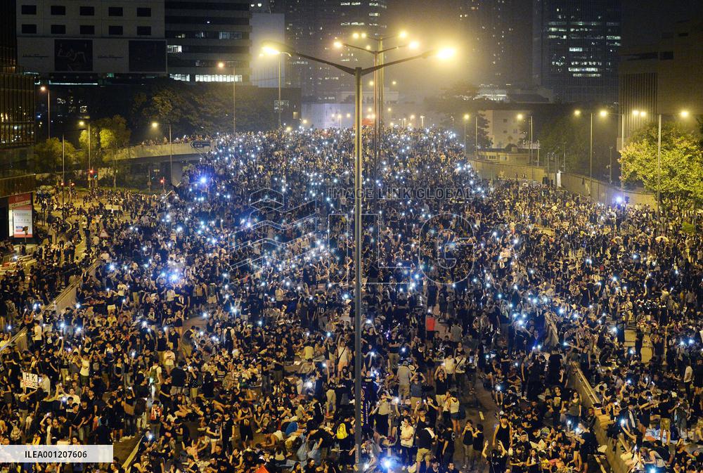 H.K. prodemocracy protests