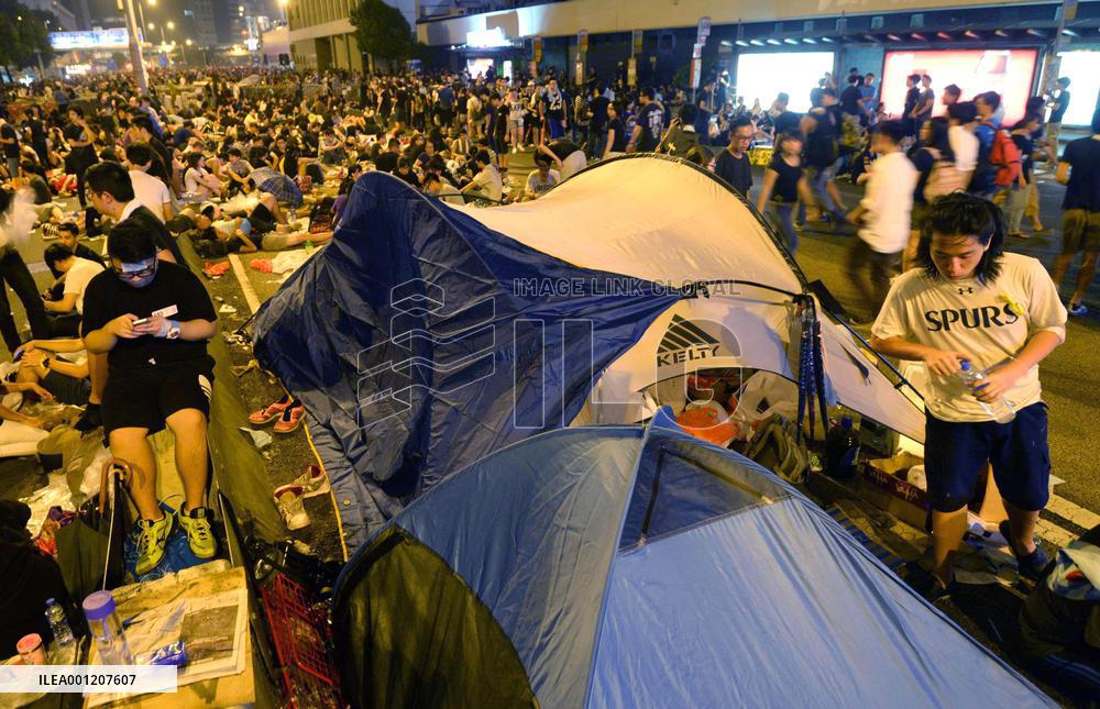 H.K. prodemocracy protests