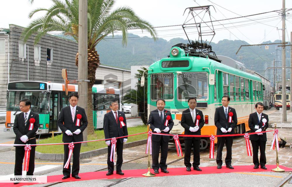 Ceremony held to mark launch of new bus/tram operator