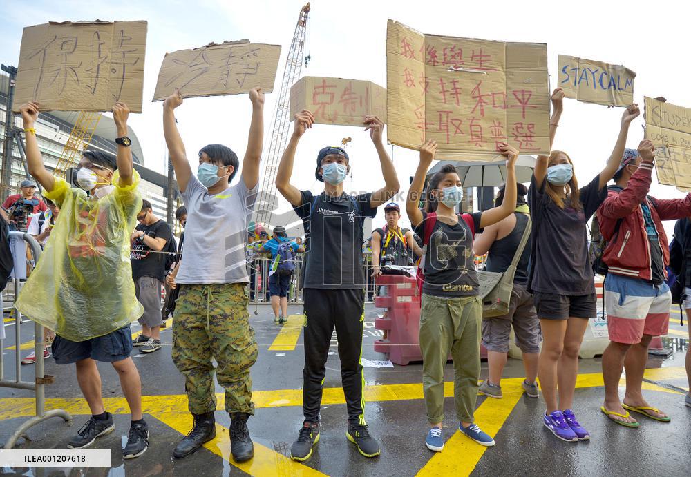 H.K. prodemocracy protests