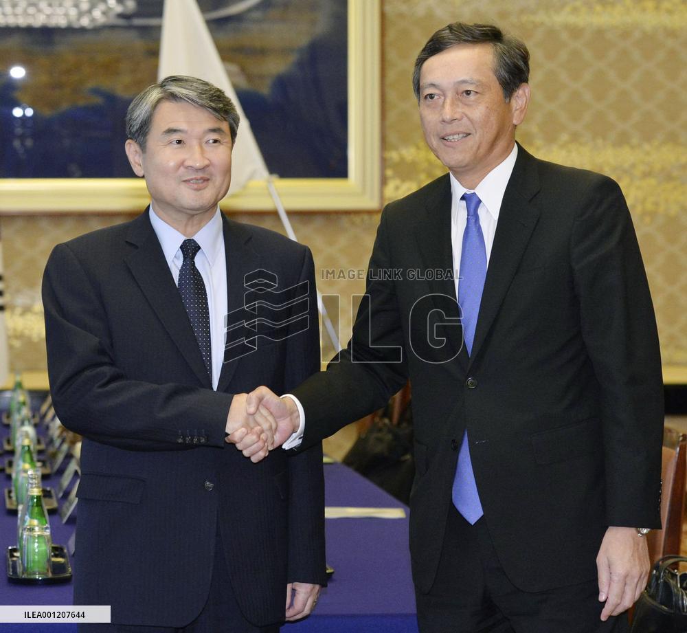 Japanese, S. Korean vice foreign ministers meet in Tokyo