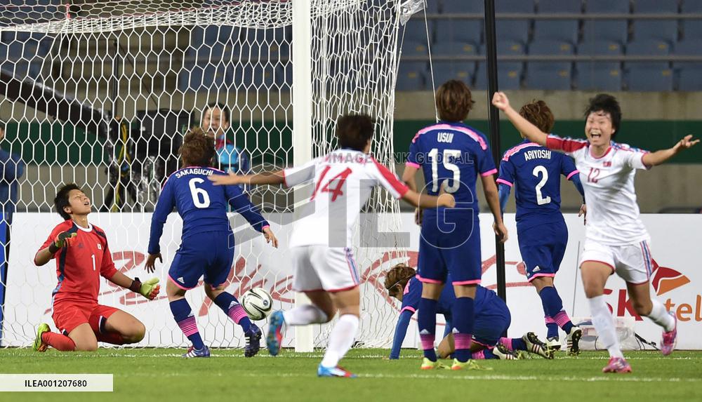 Nadeshiko Japan fall to N. Korea in women's soccer final