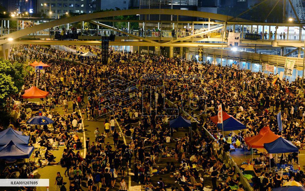 H.K. prodemocracy protests