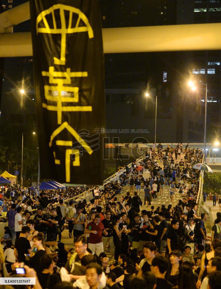 H.K. prodemocracy protests