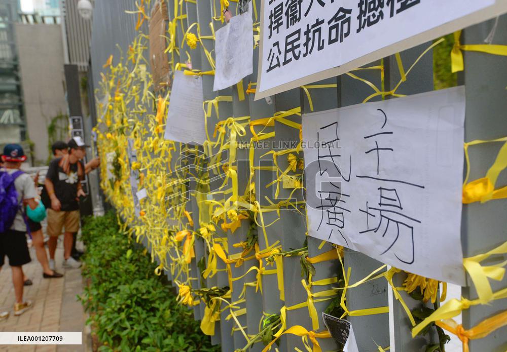 H.K. prodemocracy protests