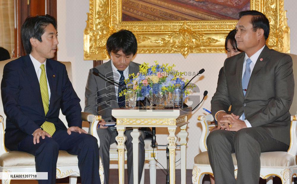 Japanese official meets Thai Prime Minister Prayuth