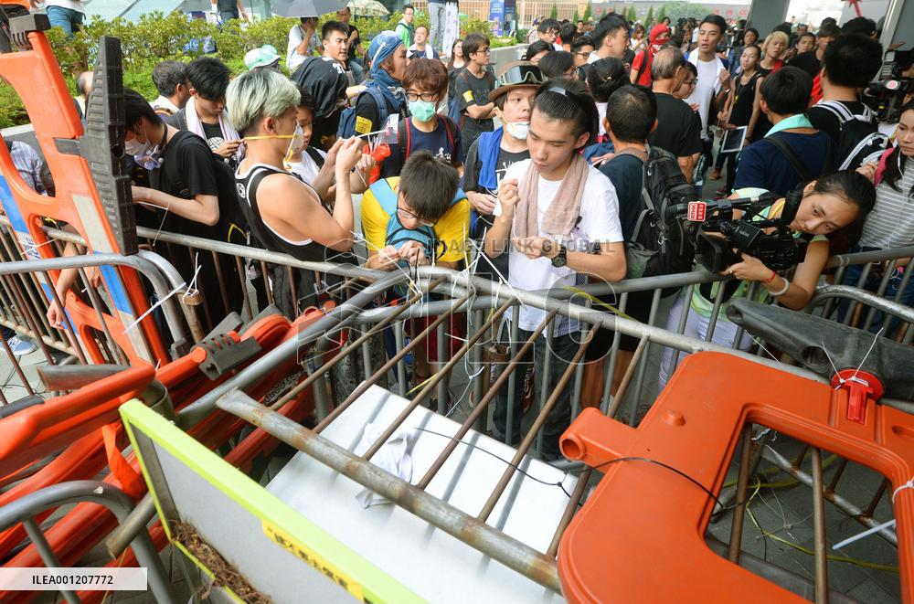 H.K. prodemocracy protests