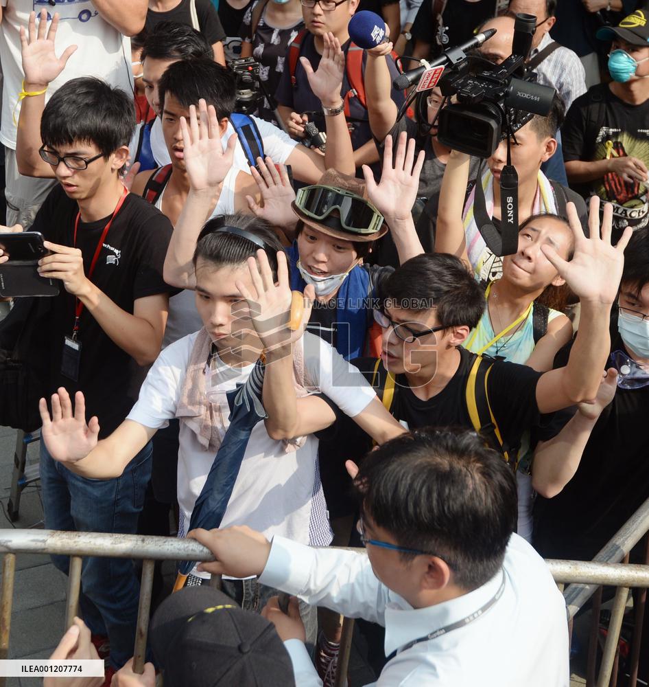 H.K. prodemocracy protests