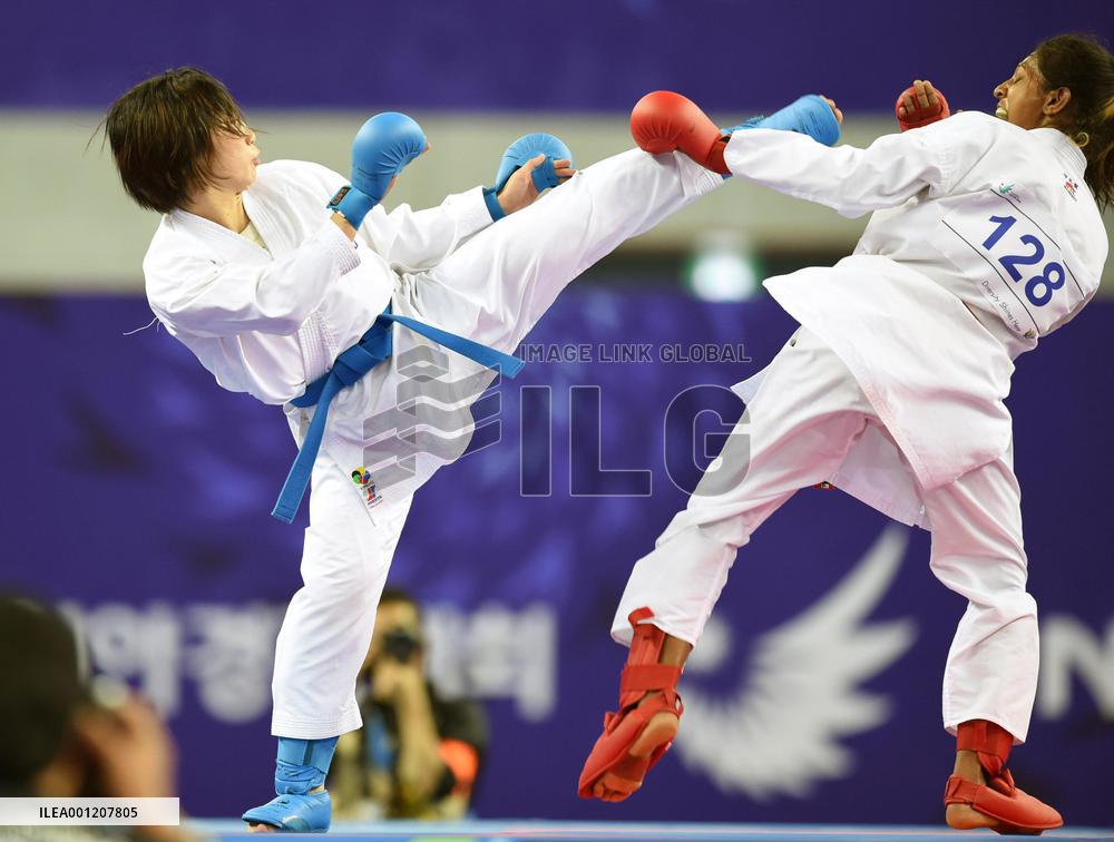 Japan's Kobayashi wins bronze in women's karate 55kg