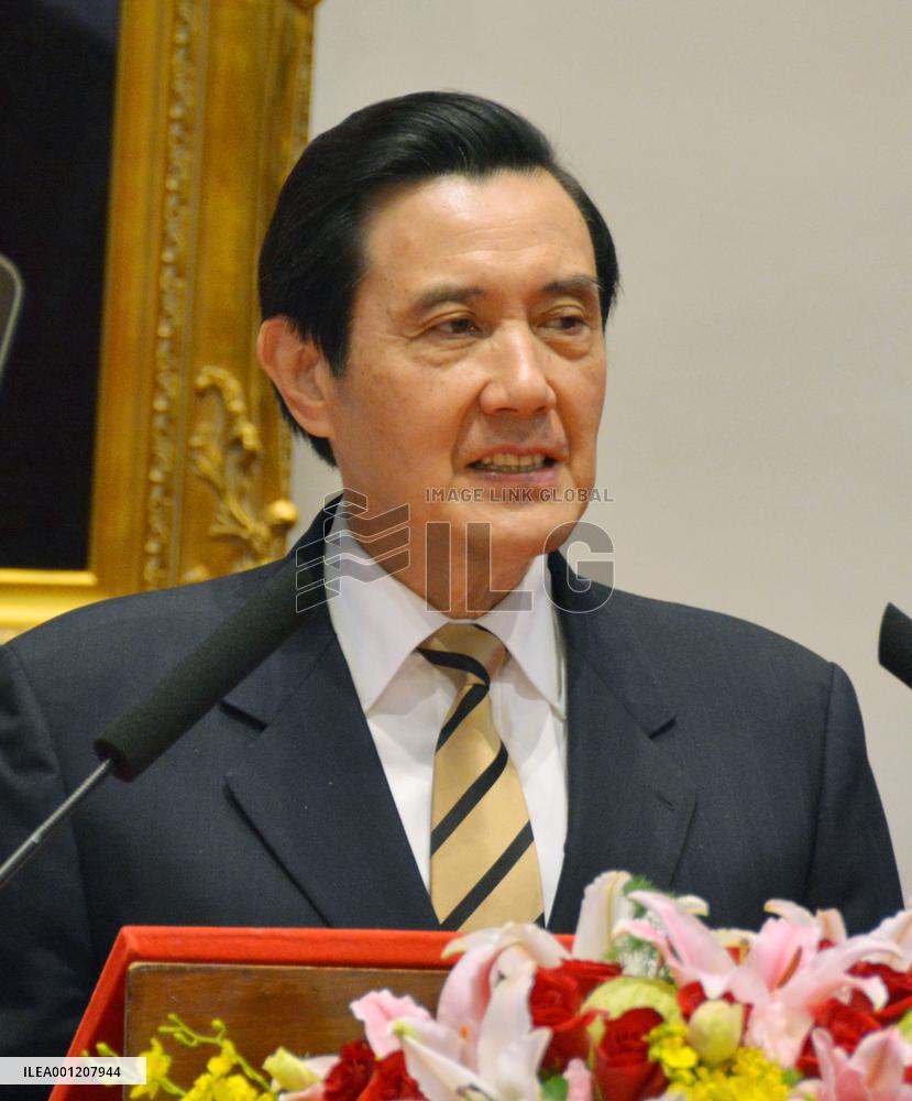 Taiwan Pres. Ma backs pro-democracy protests in H.K.