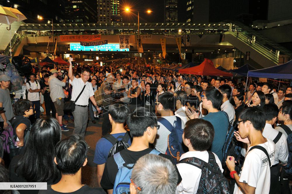 H.K. prodemocracy protests