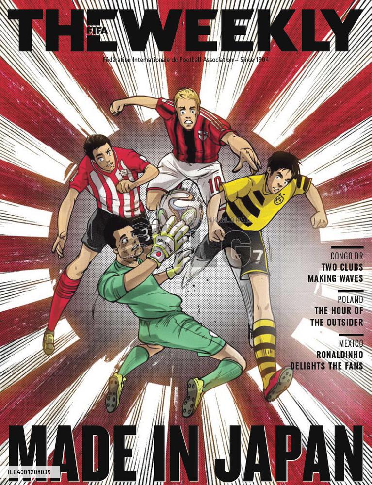 S. Korean media protest against FIFA Weekly cover