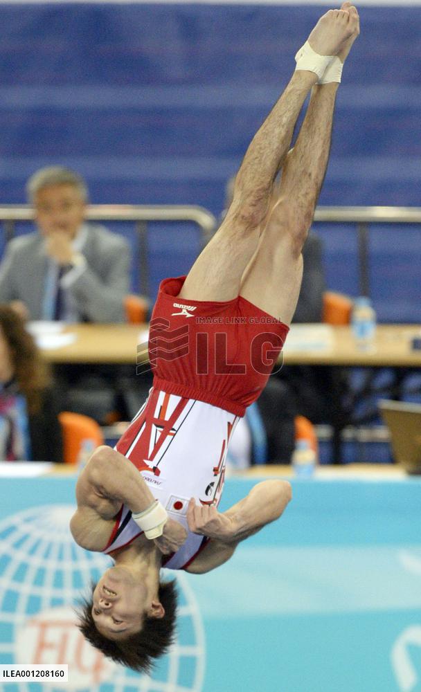 Japan's Uchimura at Artistic Gymnastics World Championships