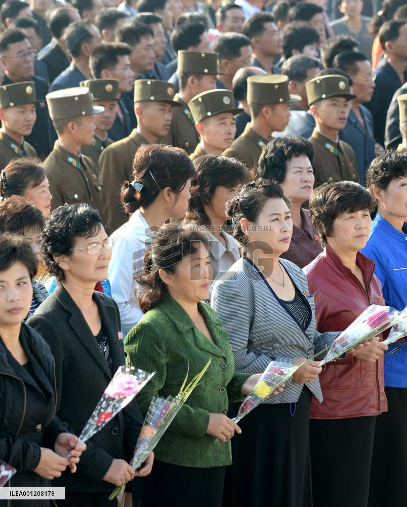 Kim remains unseen on political anniversary