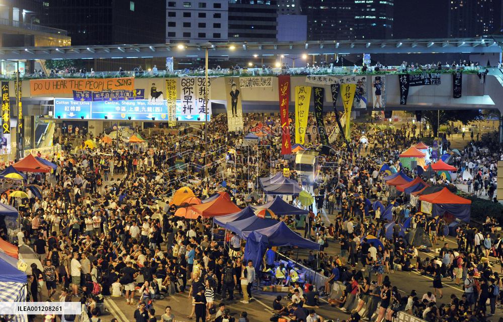 H.K. pro-democracy protests