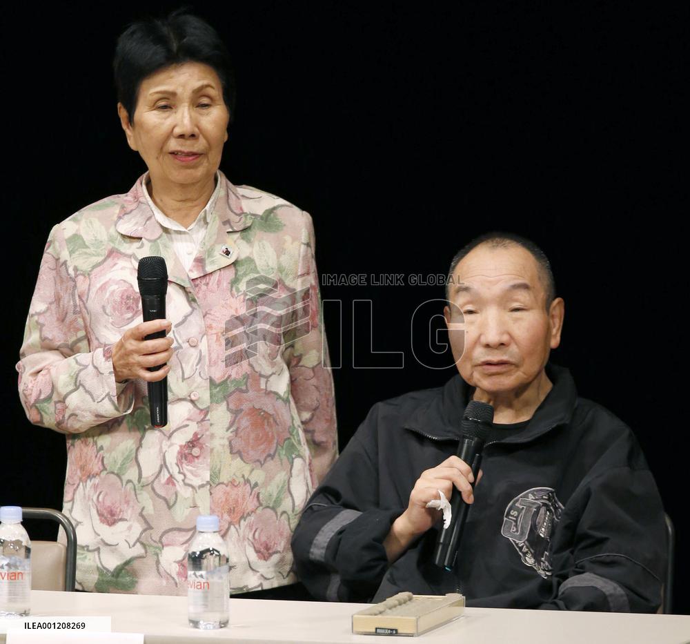 Former death row inmate attends meeting against death penalty