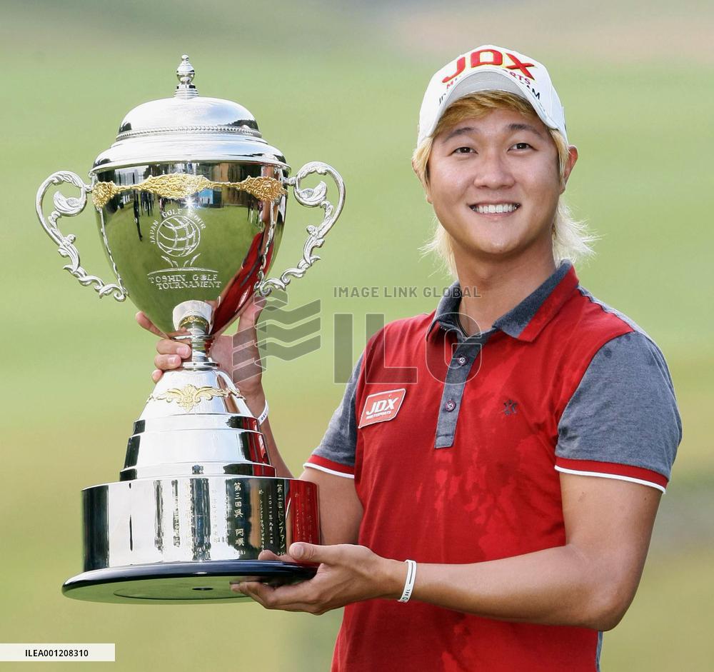 S. Korea's Hur wins Toshin golf tournament