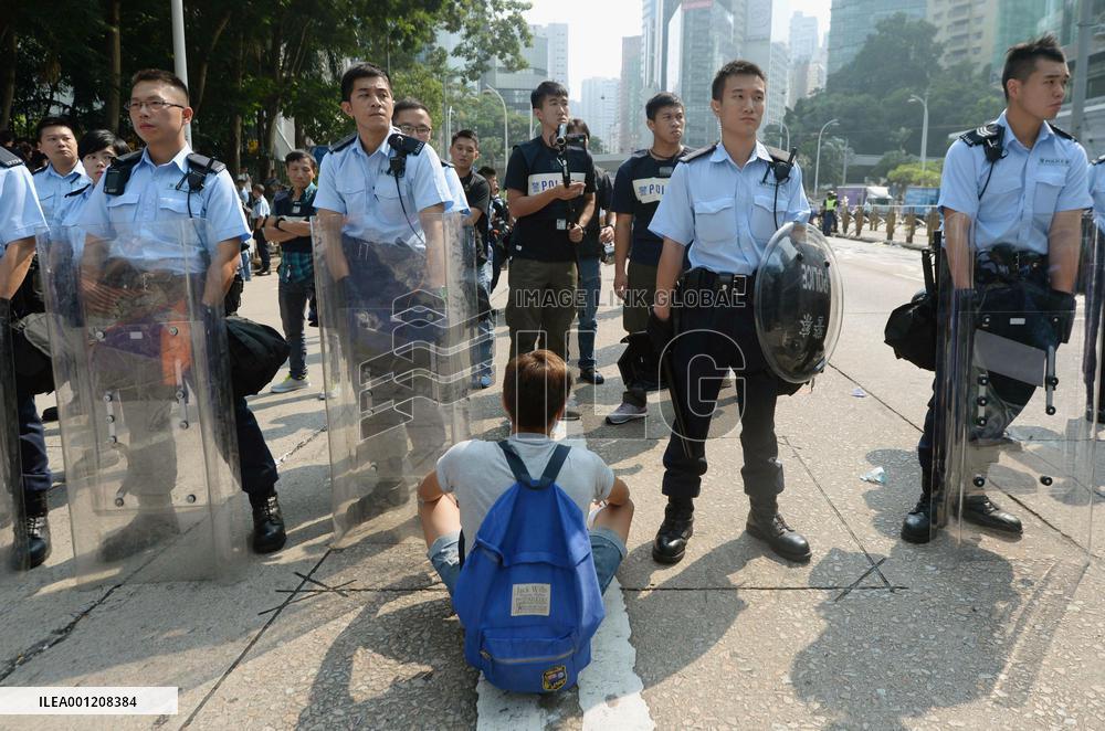 H.K. pro-democracy protests