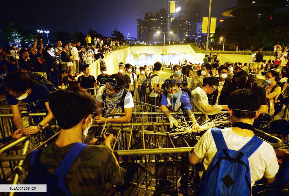 H.K. pro-democracy protests