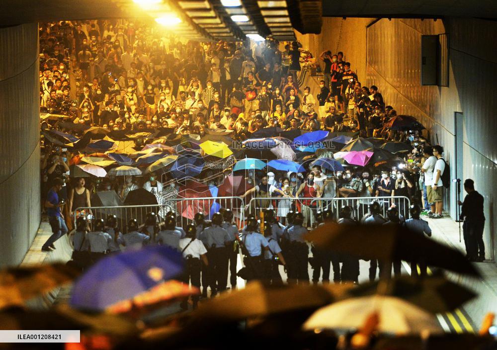 H.K. pro-democracy protests