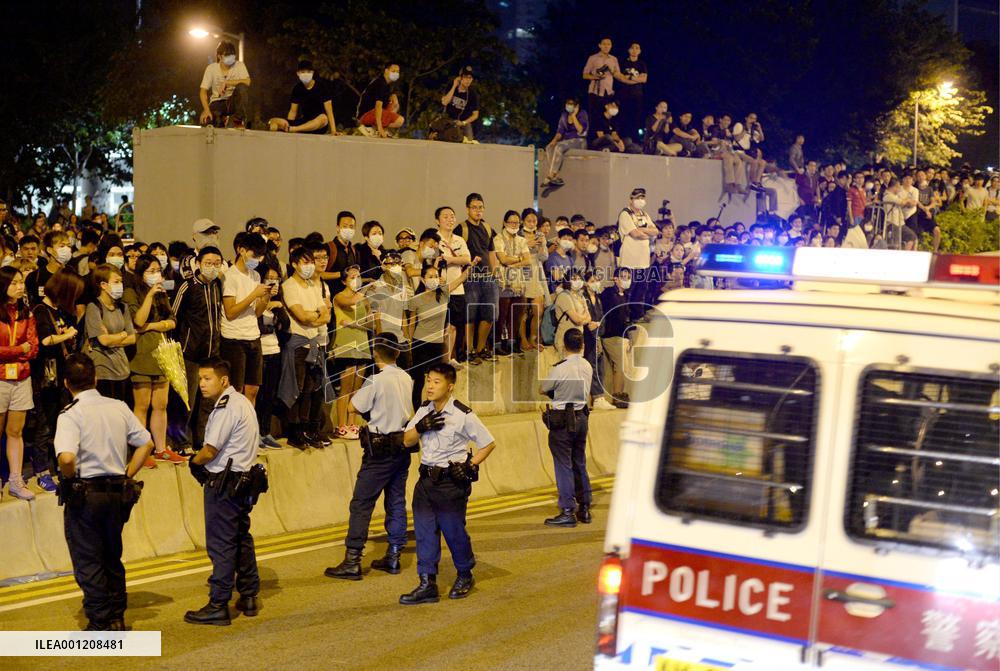 H.K. pro-democracy protests