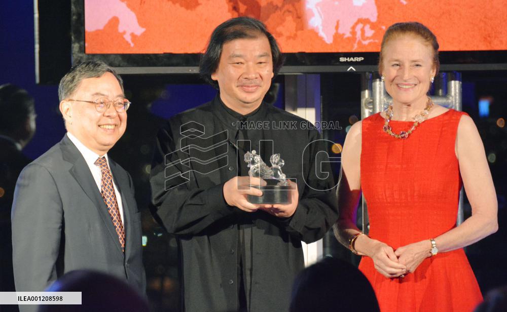 Architect Ban at Asia Game Changer Awards ceremony