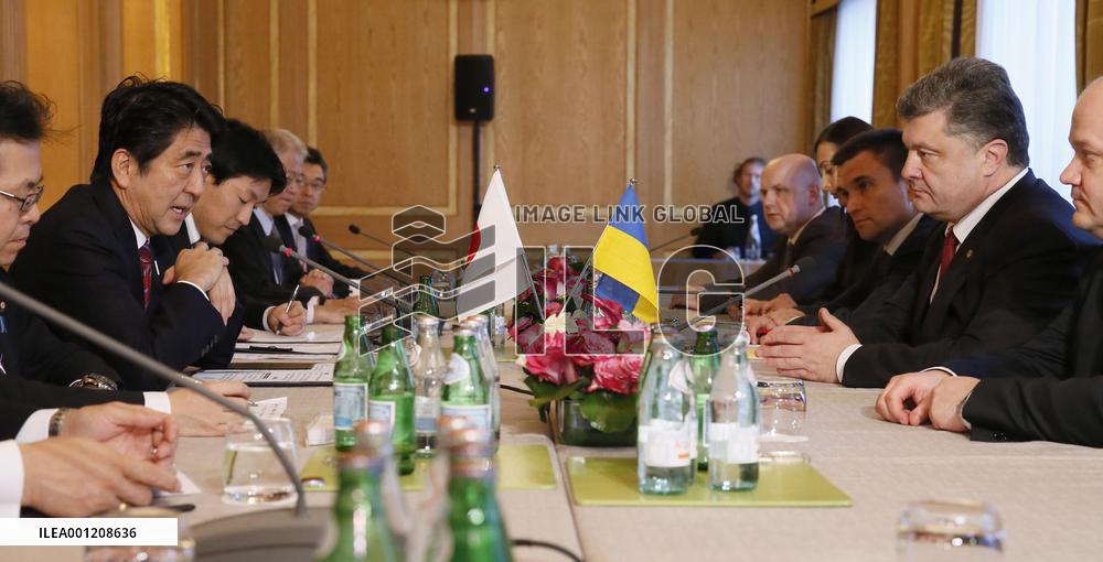 Japan, Ukraine leaders meet in Milan