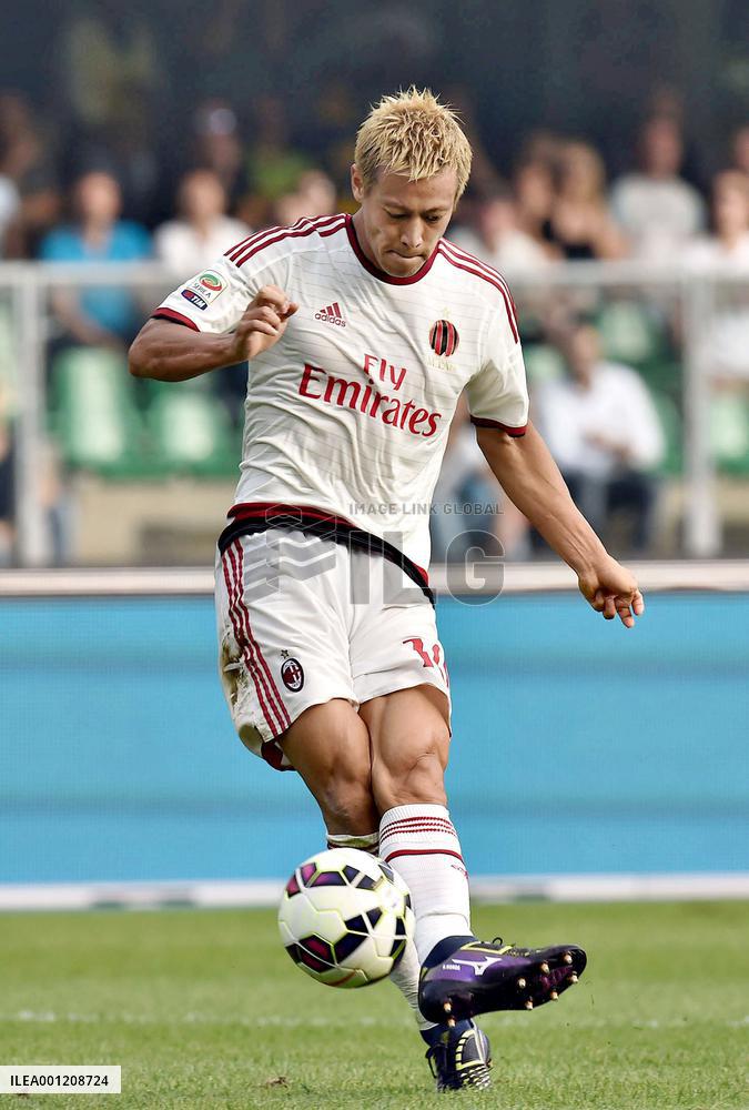 Honda scores twice in Serie A match