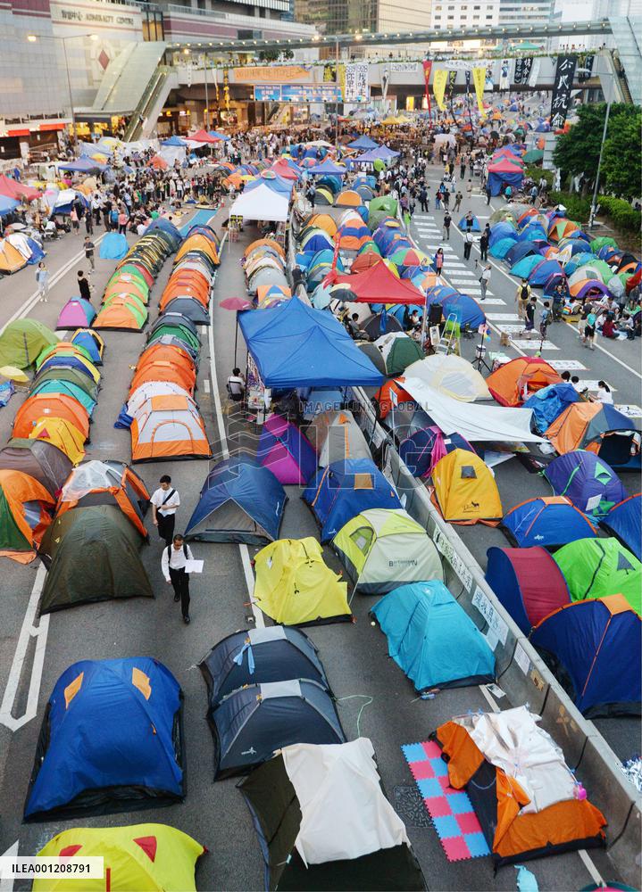 H.K. pro-democracy protests