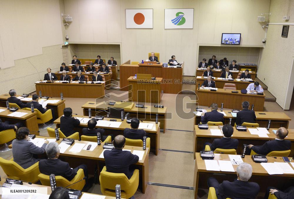 Local city assembly OKs restart of nuclear plant