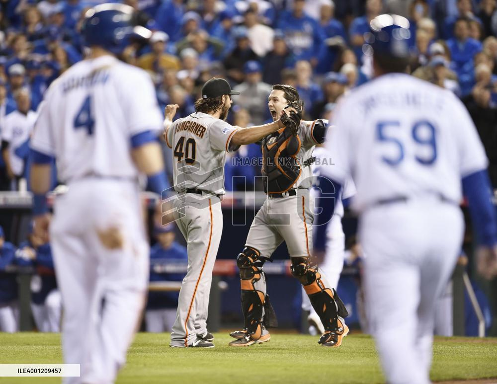 Giants win World Series