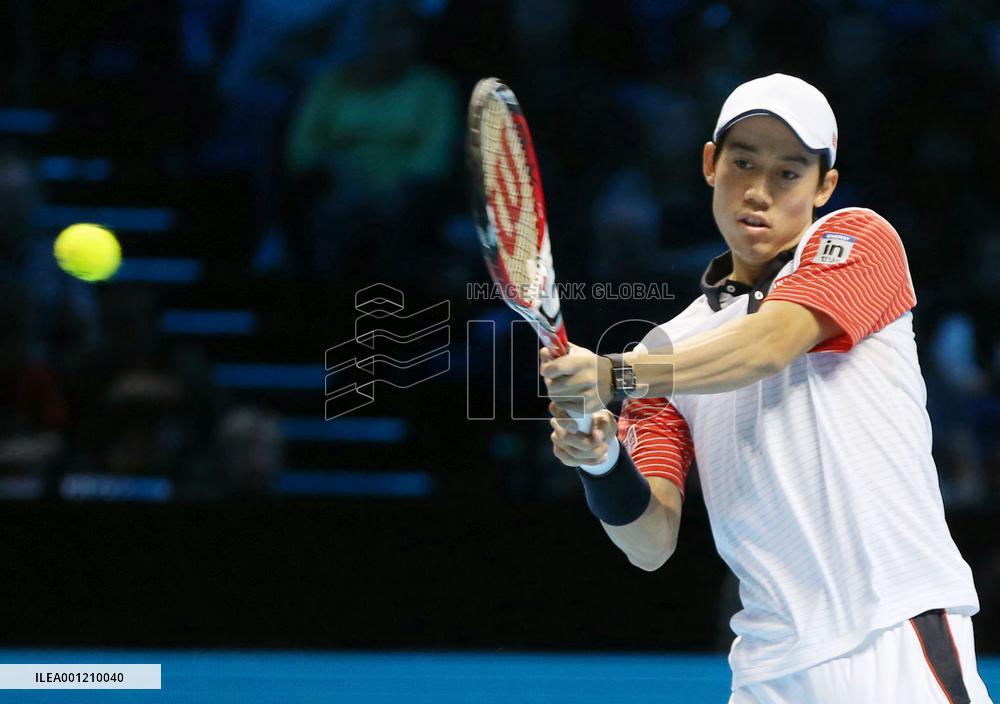 Nishikori defeats Murray at ATP World Tour Finals