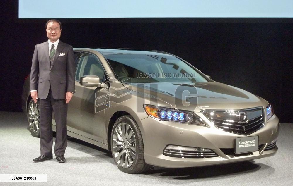 Honda to launch new Legend sedan in Japan