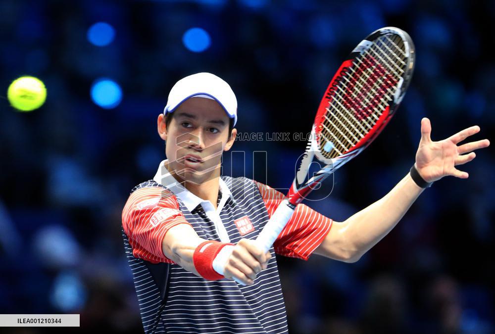 Nishikori reaches semifinals at ATP World Tour Finals