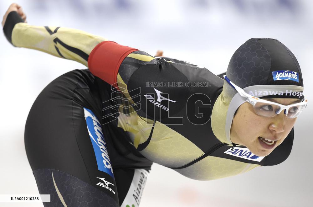 Kodaira runner-up in women's 500 meters