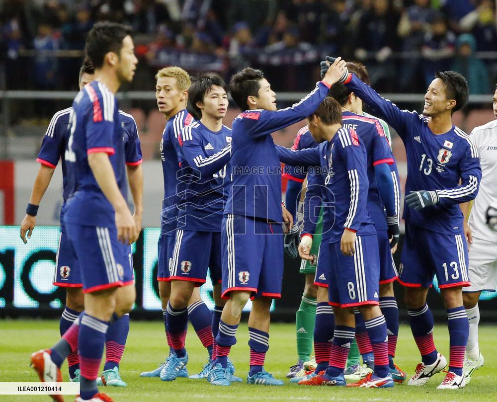 Japan win 6-0 in int'l friendly against Honduras