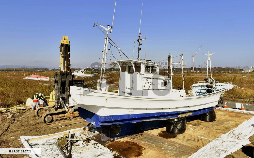 Tsunami-driven ships to be dismantled