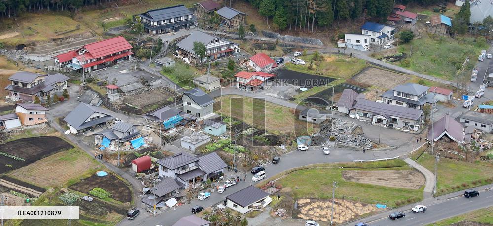 M6.7 quake hits Nagano, central Japan