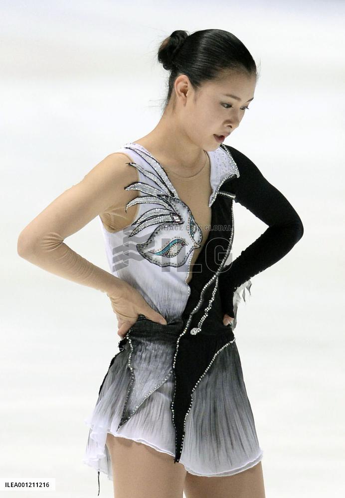 Murakami 4th in NHK Trophy figure skating