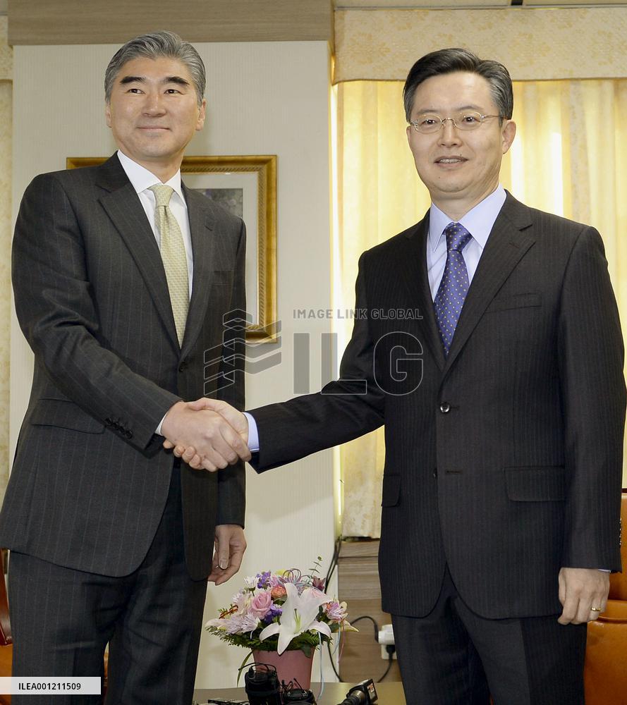 U.S., S. Korean reps to close ranks on N. Korean nukes