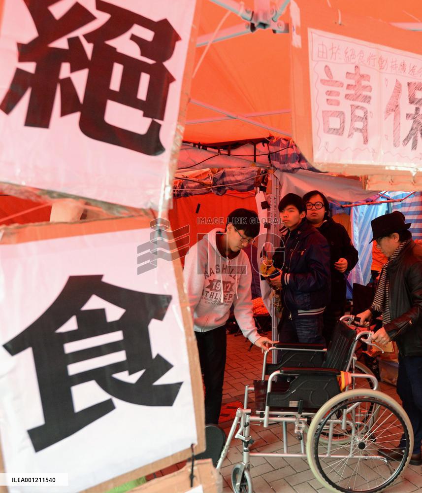 Pro-democracy protests in H.K.