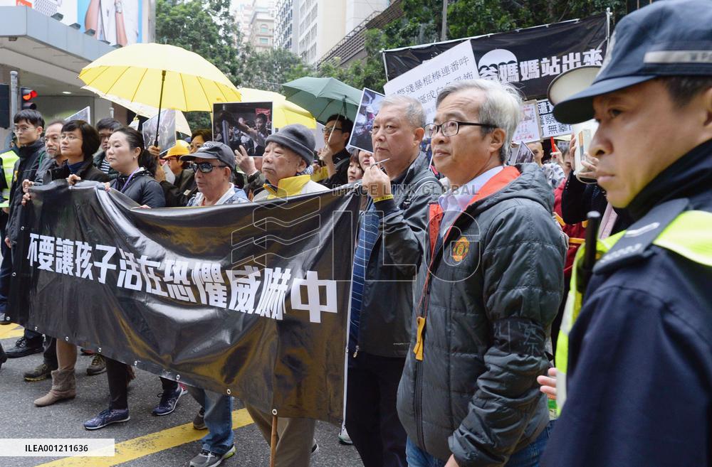 Pro-democracy protests in H.K.