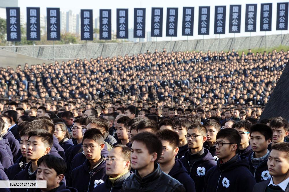 China's Xi deplores Nanjing Massacre denials