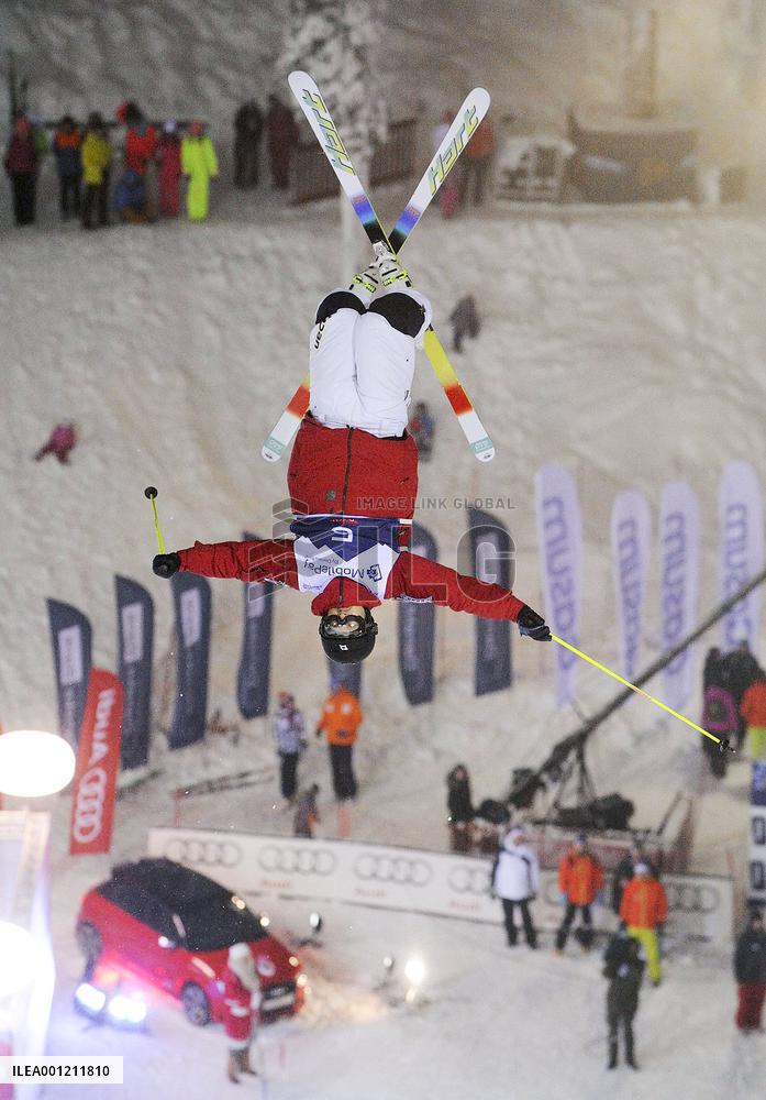 Japan's Endo 2nd at World Cup men's dual moguls