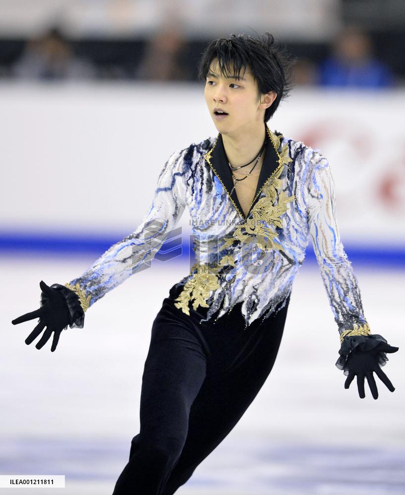 Japan's Hanyu defends Grand Prix Final figure skating title